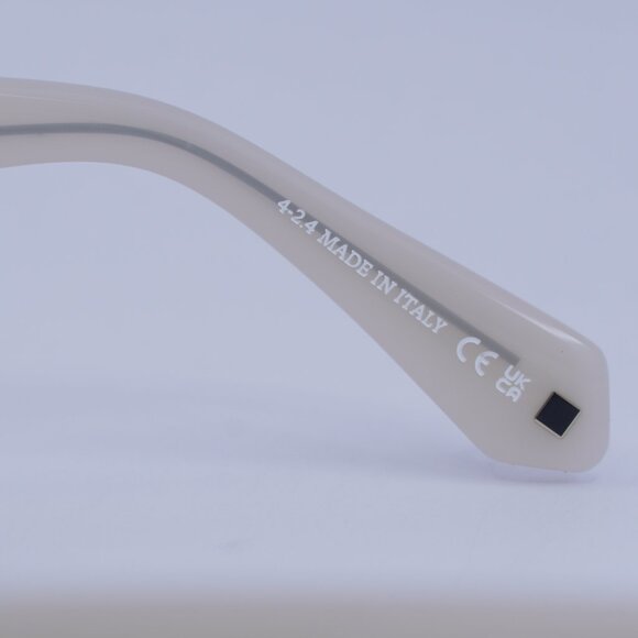 Off-White OERI14E PALMER 6164 Sunglasses Beige Oval Frame, Brown Lenses main image 6